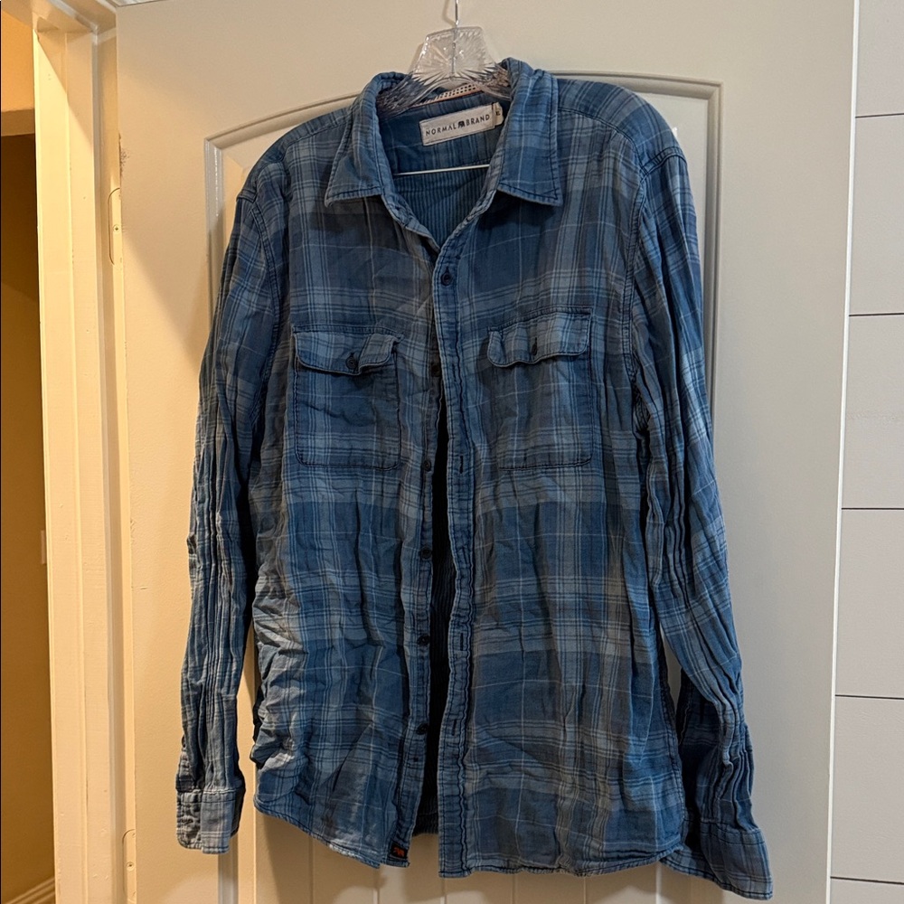 The Normal Brand Denim Blue Shirt